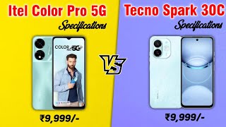 Tecno Spark 30C 5G Vs Itel Color Pro 5G Specification Comparison - Who Is Best Under 10k