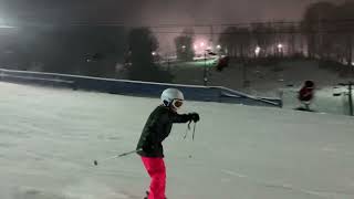 Grace skiing 2022