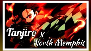 Tanjiro X North Memphis AMV || Beat Sync edit || #Tanjiro #kimetsunoyaiba #demonslayer #nezuko