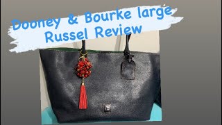 DOONEY & BOURKE- Large Russel-Navy Review / What’s 👀 in my bag🤗