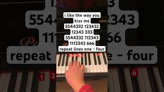 i like the way you kiss me // follow my ig: jessnotes123 #piano #pianotutorial #pianomusic #artemas