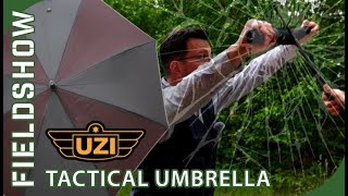 Fieldshow - UZI Tactical Umbrella self defence / Regenschirm zur Selbstverteidigung