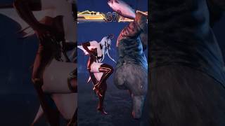 Fishy Hitbox 🤔🐟🐻 #tekken8 #tekken #highlight #reina #fgc #gg #kuma #whiff #fish #fair