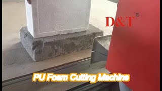 cnc dual wire pu foam cutting machine horizontal vertical blade