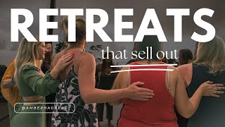 How to Create a Retreat Sales Page that SELLS OUT