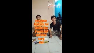 Pengetesan kombinasi 2.mustika tidar dan munta besi aktif https://youtu.be/sN2Biq-Teoc