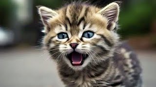 Cute cat sounds videos || Angry kitten sounds || Cat Meowing