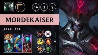 Mordekaiser Top vs Gangplank: Legendary - KR Grandmaster Patch 14.22