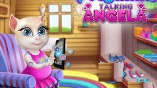 PREGNANT TALKING ANGELA SHOPPING TIME Cartoons For Kids