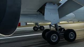 Close Up - Airbus A330 Landing Gear | X-Plane 12