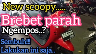 new scoopy brebet parah,tarikan berat,ngempos,SEMBUH dengan cara ini...