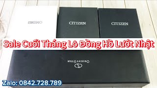 (Sale Cuối Tháng) Sale Lớn Cuối Tháng Lô Đồng Hồ Lướt Nhật Mua 1 Tặng 1