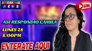 CAMILA ACOSTA PERIODISTA RESPONDE A LA TELEREALIDAD DOMINICANA . DENUNCIAS DE CUBA Y MAS.