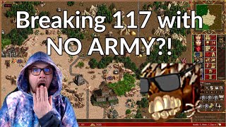 Breaking 117 with NO ARMY?! || Heroes 3 Dungeon Gameplay || Jebus Cross || Alex_The_Magician