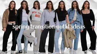 casual spring 2022 outfit ideas (transitional weather)