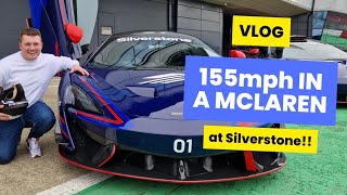 Driving a McLaren 620r AROUND SILVERSTONE - Vlog