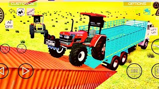 drive JCB and unloading stone from dumper truck in game 🔥 jcb #truck​​​