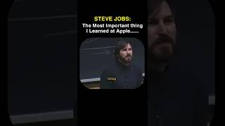 Steve Jobs' Most Important Lesson at Apple | Long-Term View on People