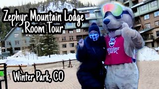 Zephyr Mountain Lodge Room Tour | Slopeside Building | Winter Park Ski Resort | Winter Park Colorado