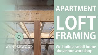 We frame a small APARTMENT LOFT in our workshop (064)