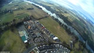 Mobius Action Cam  on FX61 Flying Wing