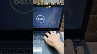 How To Open Boot Menu In Dell Laptop #shorts