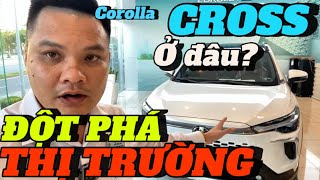 ĐỘT PHÁ THỊ TRƯỜNG, Corolla Cross 1.8V xăng bất ngờ giá tháng 6.