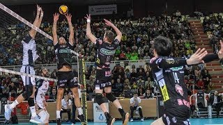 Pallavolo SuperLega - Padova-Milano 3-2: highlights