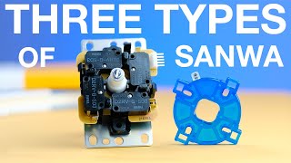 3 Type of Sanwa JLF - Sanwa Silent JLF -  Sanwa Detachable