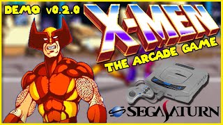 X-MEN The Arcade Game (Sega Saturn Port) - Demo v0.2.0 [Wolverine]