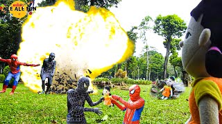 DRAMA BADUT MENCARI KOSTUM SPIDERMAN..!! SERU BANGET BADUT LUCU SQUIDGAME MENCARI KOSTUM SPIDERMAN