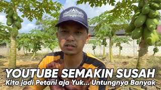 Sekarang Youtuber jadi Tukang Kebun lebih Besar Gajinya