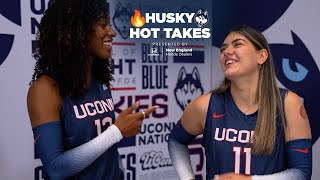 Husky Hot Takes | Volleyball Singing Prompt Challenge