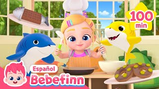 🍫🥦 Me Gusta y No Me Gusta, Tiburón Bebé y más | Canciones Infantiles | Bebefinn en español