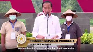 Kunjungan kerja Bpk Presiden RI dan Ibu Hj. Iriana Joko Widodo dalam rangka Pembagian BLT di Pasar