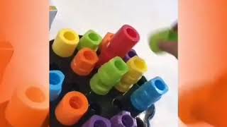 Joc forme colorate Chuncky Pegs