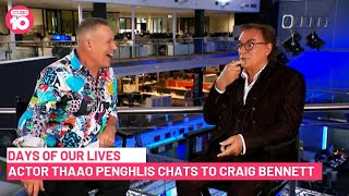 'Days Of Our Lives' Australian Actor Thaao Penghlis Chats To Craig Bennett | Studio 10