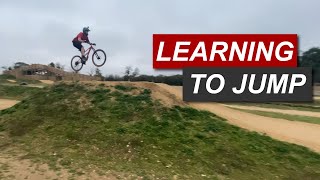 Learning to Jump on a Mountain Bike - Progression Session