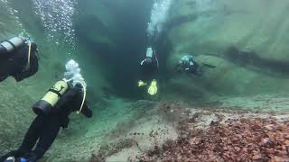 Tauchen im Ticino – Maggia 2023, Diving River Maggia, Cavergon – Gola del Lupo