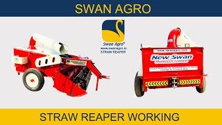 STRAW REAPER FIELD WORKING