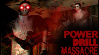 CHASED DOWN BY A POWERDRILL KILLER!! (Powerdrill Massacre Demo - ENDING)