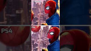 Miles Morales - PC vs. PS4 (Spiderman)