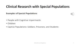 Week 5 Special Populations Sp 2015