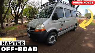 COLOQUEI PNEU OFF-ROAD NO MOTORHOME!!! RENAULT MASTER MAIS OFF-ROAD