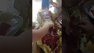 #satisfying mukbang hall lechon #asmr