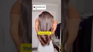 summer Hairstyling hack🤯😵‍💫ponytail hack💁🏻#youtubeshorts #shortsfeed #trendingshorts #ponytail #hack