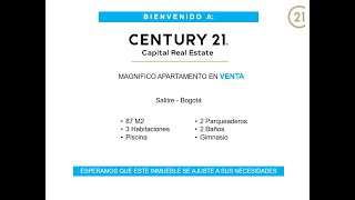 CENTURY 21 - Capital Real Estate - Apartamento en Venta- Salitre- Bogotá