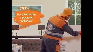 Here's how to apply the Duracot Superfast Emulsion for best results