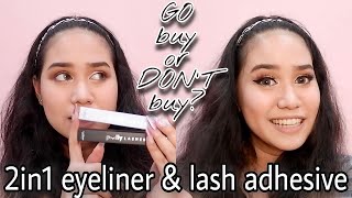 POLLY LASHES ADHESIVE LINER Review & Demo