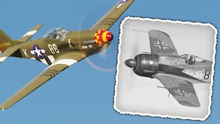 Fighting an Anton While Talking About Cheese (P-51D Mustang VS FW 190 A) [DCS Dogfight]